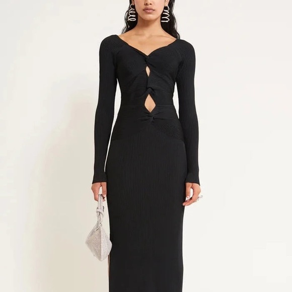 Cult Gaia Melissa Dress in Black XS - Picture 4 of 9